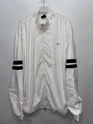 Trackjacket Nike vintage blanca y2k 90s 2XL