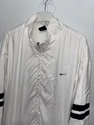 Trackjacket Nike vintage blanca y2k 90s 2XL
