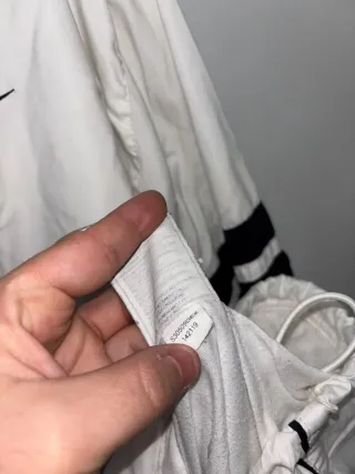 Trackjacket Nike vintage blanca y2k 90s 2XL