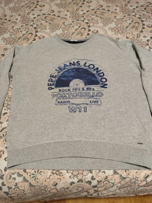 Sudadera Pepe Jeans London Gris Hombre