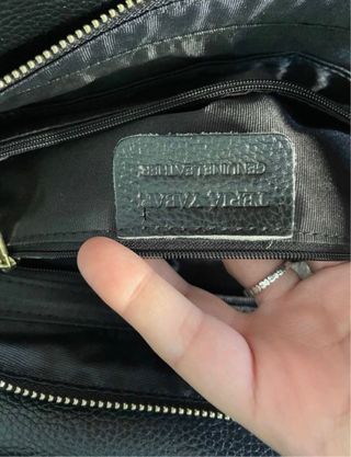 Bolso Teria Yabar Negro y Verde