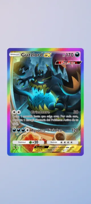 Carta Pokémon Guzzlord EX full art