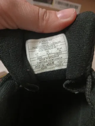 Zapatillas Merrell Trekking Gore-Tex Negras