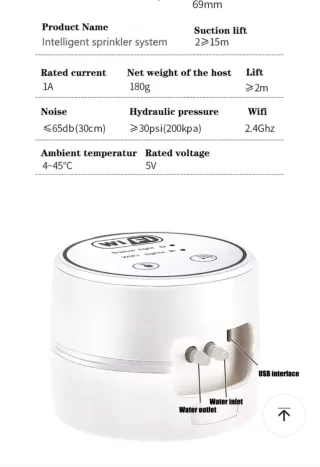 Bomba Dosificadora WiFi Acuario