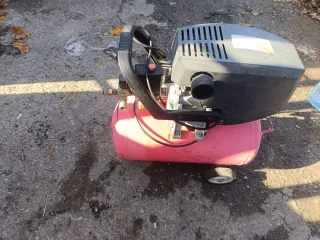 Compresor de aire rosa