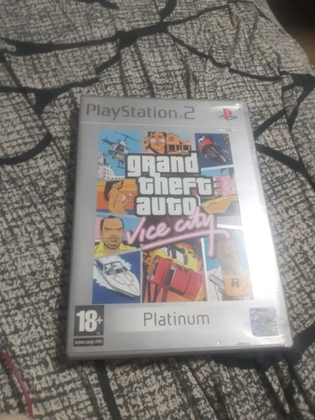 Grand Theft Auto Vice City PS2 Platinum