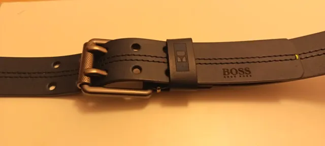 Cinturón BOSS Piel Hombre Negro