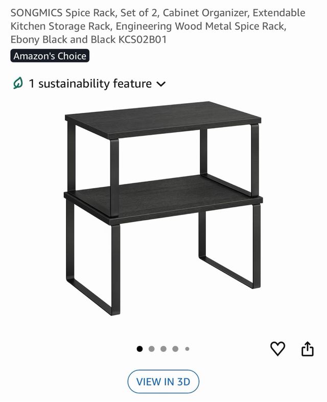 Estantería SONGMICS Cocina/Armario