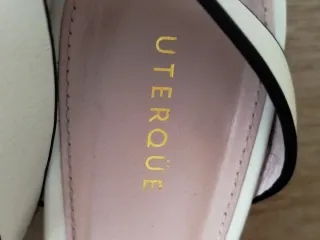 Sandalias Uterqüe Blancas Tacón