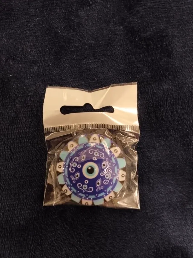 Imán Mal de Ojo Azul