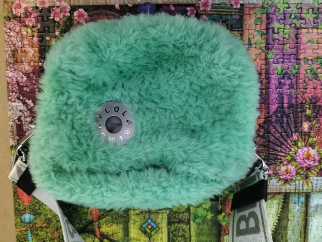 Bandolera Bimba y Lola peluche verde