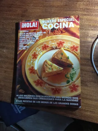 Revistas de cocina Navidad, inbierno, postres...