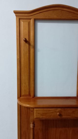 Mueble recibidor provenzal madera