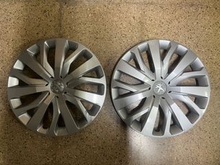 2 tapacubos Peugeot Rifter 16 pulgadas