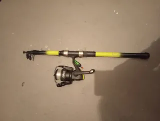 Caña de pescar telescópica