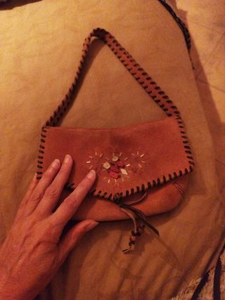Bolso de ante Mango
