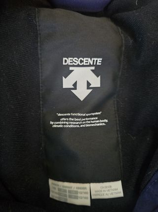 Peto Esquí Descente Azul 12 Años