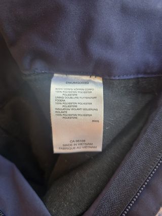 Peto Esquí Descente Azul 12 Años