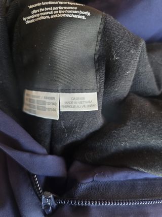 Peto Esquí Descente Azul 12 Años