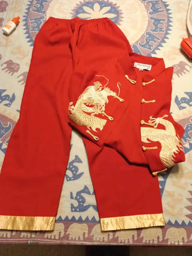 Disfraz niño dragón chino talla 12 años