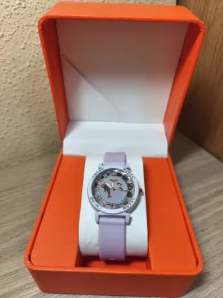 Reloj Messe Dorado y Morado