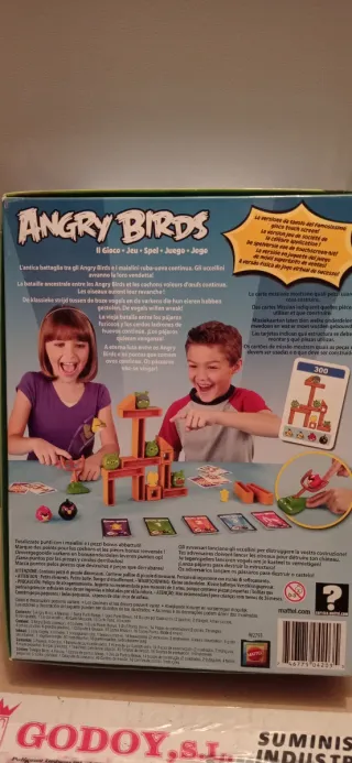 Juego de mesa Angry Birds