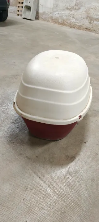 Caseta para perro de plástico
