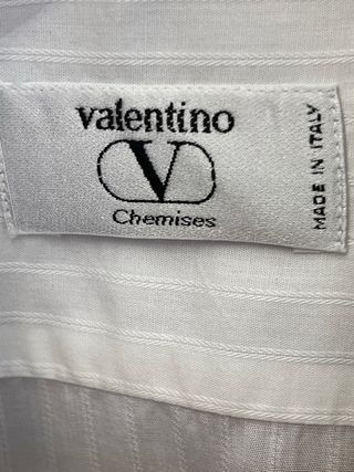 Camicia Valentino Uomo Bianca Made in Italy