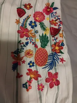 Blusa bohemia bordada