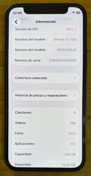 iPhone 12 Mini 128GB Azul