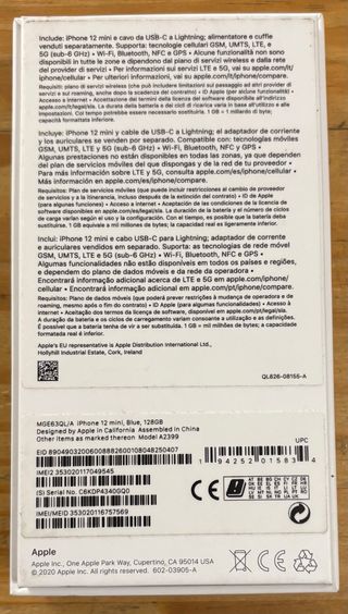 iPhone 12 Mini 128GB Azul