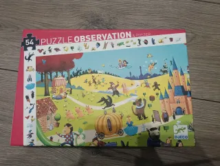 Puzzle Djeco 54 piezas observación