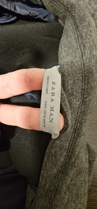 Abrigo/ Chaqueta /Gabardina Gris