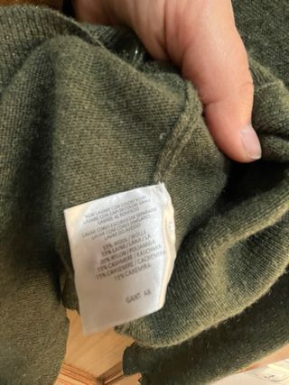 Casaco Gant Malha Comprido Tamanho M