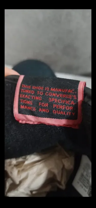 Zapatillas Converse Weapon Negras y Rojas