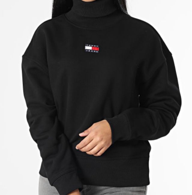 Sudadera Tommy Jeans Negra
