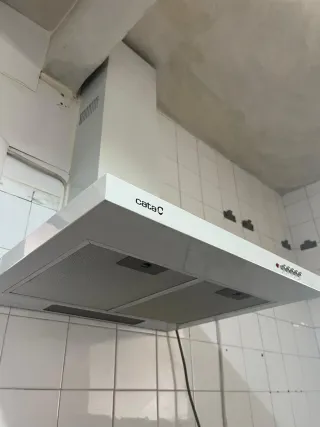 Campana extractora CATA blanca