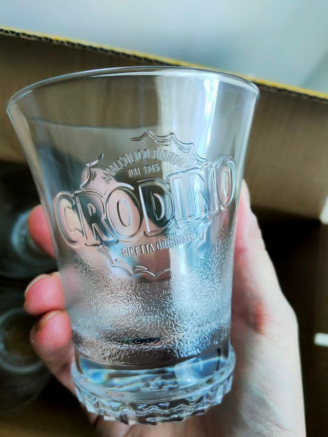 Set 6 Bicchieri Crodino Originali