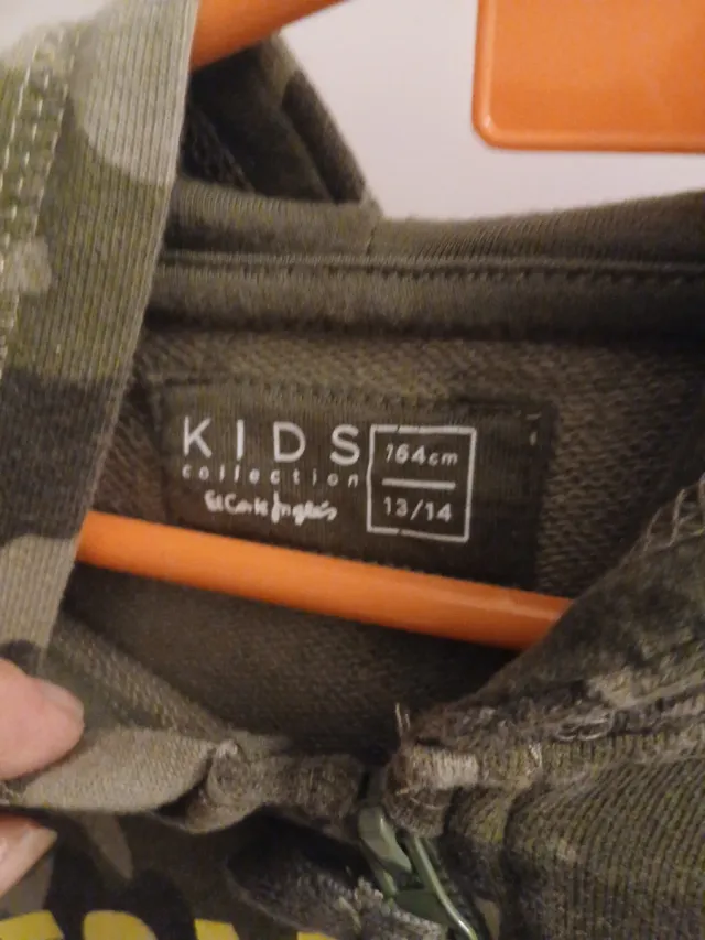 Chaqueta Camuflaje Corte Inglés Talla 13-14