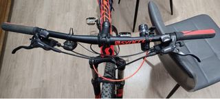 Bicicleta Scott MTB Roja y Negra