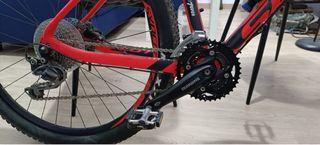 Bicicleta Scott MTB Roja y Negra