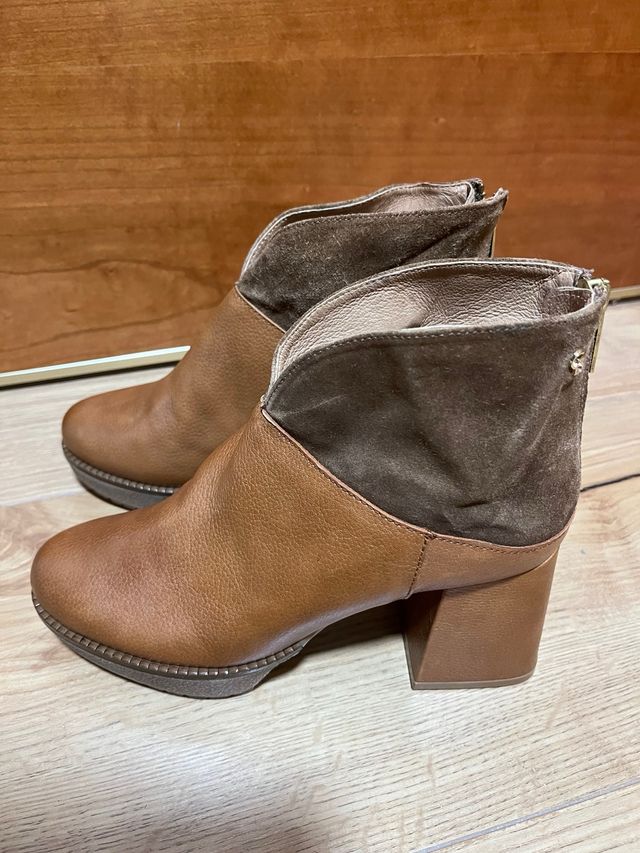 Botines Gadea by Lodi Marrones Piel