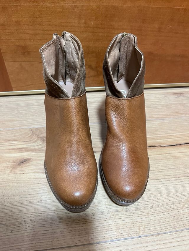 Botines Gadea by Lodi Marrones Piel