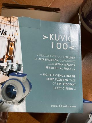 Extractor de aire Casals KUV100