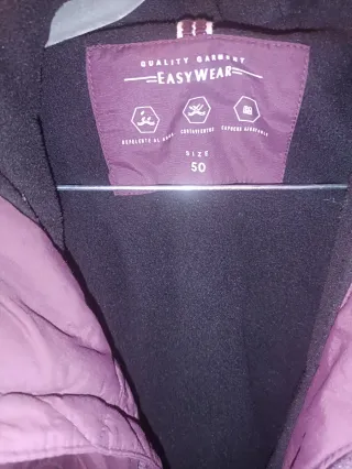 Cazadora Easywear Hombre M granate/ burdeos