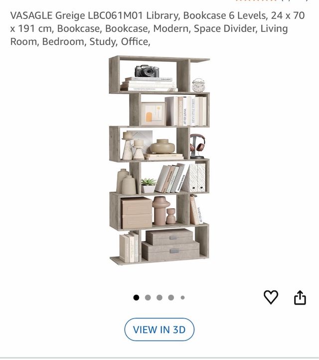 Estantería Modular VASAGLE 6 Niveles