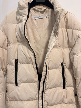 Plumas Bimba y Lola Beige