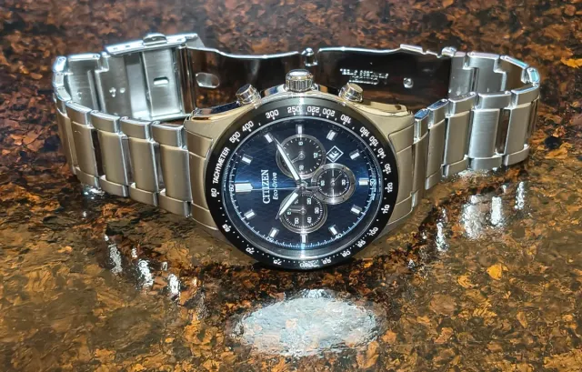 Reloj Citizen Eco-Drive Crono Zafiro Azul