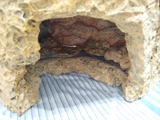 Cueva para Belén artesanal