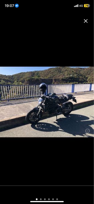 Ducati Monster 821Dark limitada en papeles para A2
